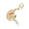Gold Fortune Cookie Charm by Bead Landing™